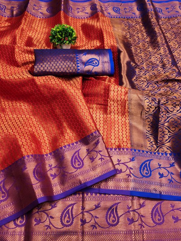 Kanjivaram 03 Fancy Soft Silk Saree Collection